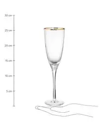 Butlers Champagnergläser Golden Twenties, 4 Stück 3 Butlers Champagnergläser Golden Twenties, 4 Stück – Bild 3