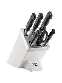 Zwilling Selbstschärfender Messerblock Vier Sterne, 7-tlg.