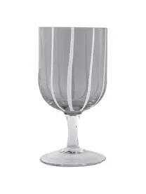 OYOY Living Design Mundgeblasene Rotweingläser Mizu, 2 Stück