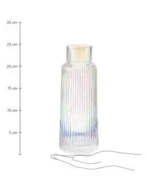 ICONS By Westwing Collection Wasserkaraffe Minna Von Guglielmo Scilla Mit Irisierender Oberfläche Und Rillenrelief, 1.1 L 3 ICONS By Westwing Collection Wasserkaraffe Minna Von Guglielmo Scilla Mit Irisierender Oberfläche Und Rillenrelief, 1.1 L – Bild 3