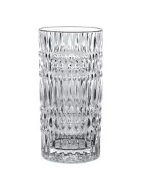 Nachtmann Kristall-Longdrinkgläser Ethno, 4 Stück