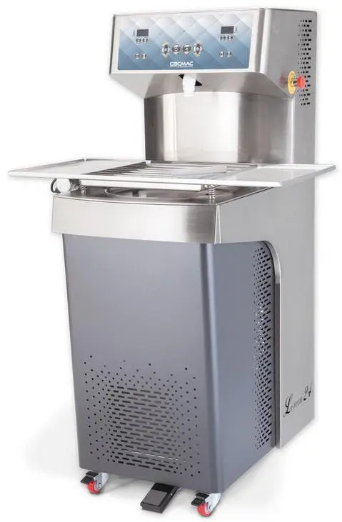 Null Temperiermaschine CBCMAC Loreen 24, 27 Kg Tank, Temperiergerät 1 Null Temperiermaschine CBCMAC Loreen 24, 27 Kg Tank, Temperiergerät