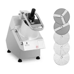 Royal-catering Royal Catering Gemüseschneider Elektrisch - 750 W - 5 Messerscheiben - Ø 205 Mm RCGS-750