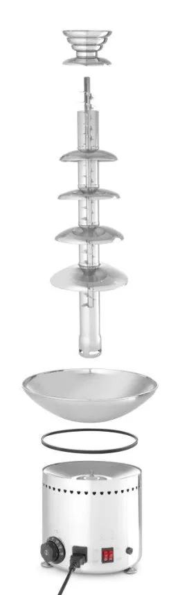 Royal-catering Royal Catering Schokoladenbrunnen - 5 Etagen - 6 Kg RCCF-65W4 -Glaswaren Verkäufe b40e0c98 f29b 4f9f b5d0 d71194fb7954 3