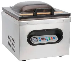 Metro-professional METRO Professional Kammervakuumierer GVS1000, Edelstahl / PMMA, 35.9 X 42.9 X 34.5 Cm, Vakuumpumpe, Timer, Variable Versiegelungszeit, Silber -Glaswaren Verkäufe de3a2c52 8ff4 48c3 a7b3 fc23014581f1